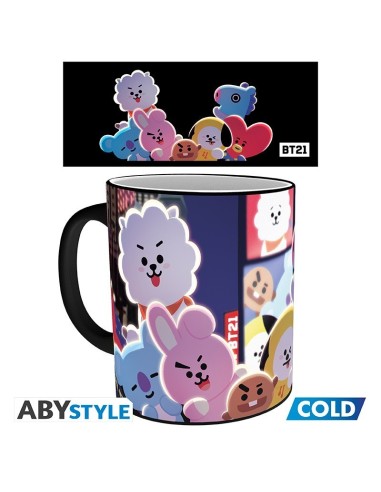 BT21 - Taza Termica - 320ml - Times Square 5028486425709 BT21 - Taza Termica - 320ml - Times Square 5028486425709