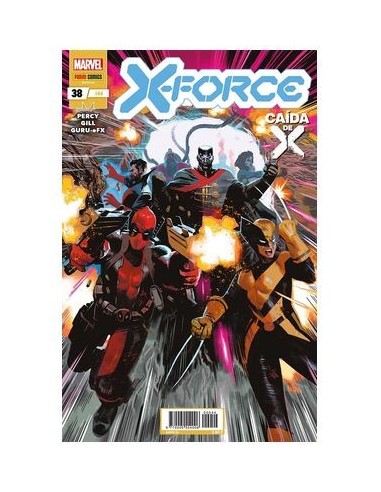 977000555400600044,PANINI,X-FORCE 38 (# 44), Marvel, ROBERT GILL 977000555400600044,PANINI,X-FORCE 38 (# 44), Marvel, ROBERT GILL