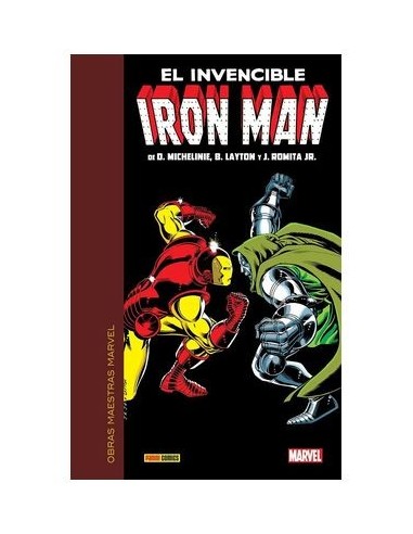 9788411508469,PANINI,OBRAS MAESTRAS MARVEL. EL INVENCIBLE IRON MAN DE MICHELINIE. ROMITA JR. Y LAYTON 3 DE 3, Marvel, VARIOS AUT