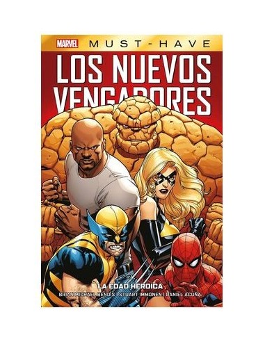 9788411508445,PANINI,MARVEL MUST-HAVE. LOS NUEVOS VENGADORES 14 LA EDAD HEROICA, Marvel, DANIEL ACUÑA
