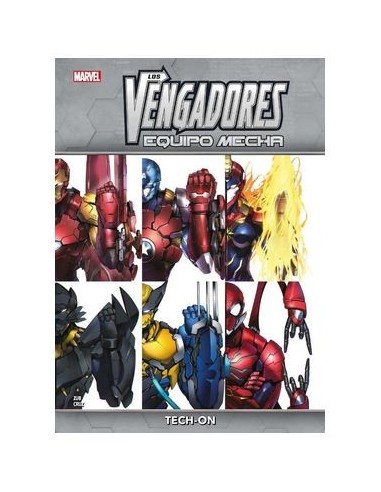 9788411507752,PANINI,LOS VENGADORES EQUIPO MECHA: TECH-ON, Marvel, JIM ZUB 9788411507752,PANINI,LOS VENGADORES EQUIPO MECHA: TECH-ON, Marvel, JIM ZUB