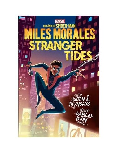 9788411507554,PANINI,MARVEL SCHOLASTIC. MILES MORALES STRANGER TIDES, Marvel, JUSTIN A. REYNOLDS 9788411507554,PANINI,MARVEL SCHOLASTIC. MILES MORALES STRANGER TIDES, Marvel, JUSTIN A. REYNOLDS