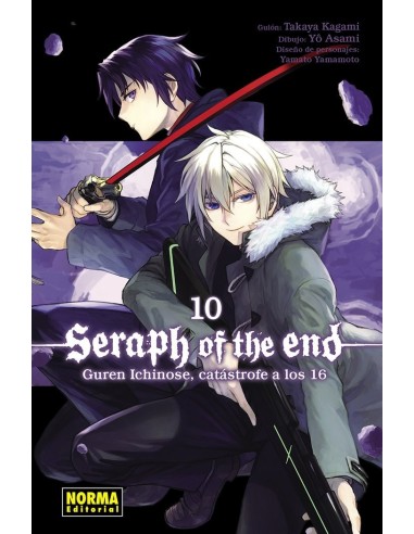 9788467961546 ,NORMA,SERAPH OF THE END 10 GUREN ICHINOSE CATASTROFE A LOS 16, Manga, KAGAMI TAKAYA/YAMAMOTO YAMATO/ASAM 9788467961546 ,NORMA,SERAPH OF THE END 10 GUREN ICHINOSE CATASTROFE A LOS 16, Manga, KAGAMI TAKAYA/YAMAMOTO YAMATO/ASAM