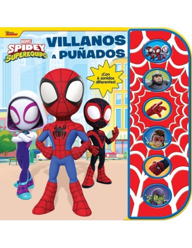 9781503764361,DISNEY,VILLANOS A PUÑADOS SPIDEY Y SU SUPEREQUIPO
, Infantil, DISNEY