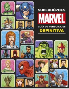 9788499516790,DISNEY,SUPERHEROES MARVEL GUIA DE PERSONAJES DEFINITIVA, Infantil, MARVEL