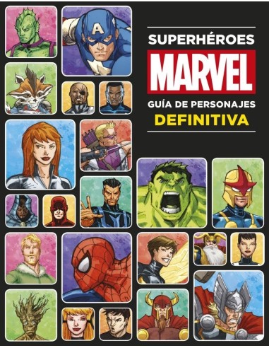 9788499516790,DISNEY,SUPERHEROES MARVEL GUIA DE PERSONAJES DEFINITIVA, Infantil, MARVEL