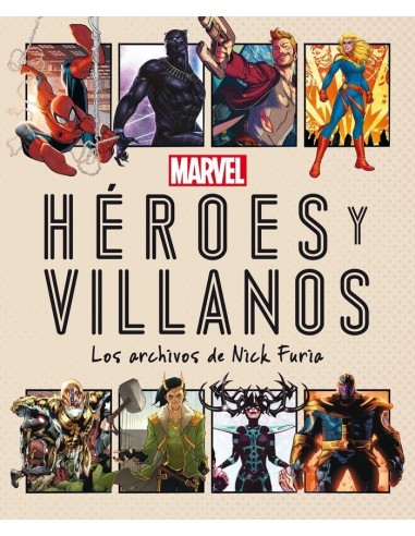 9788418610103,DISNEY,MARVEL HEROES Y VILLANOS
Los archivos de Nick Furia, Infantil, MARVEL