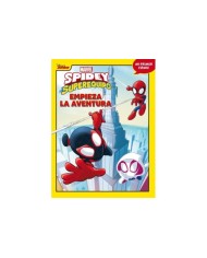 9788418610134,DISNEY,SPIDEY Y SU SUPEREQUIPO EMPIEZA LA AVENTURA, Infantil, DISNEY