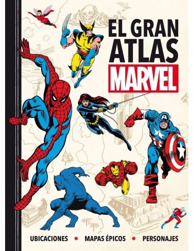 9788418610196,DISNEY,EL GRAN ATLAS MARVEL, Ilustrados, DISNEY