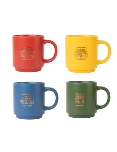 JUEGO DE 4 TAZAS HARRY POTTER 8435497280697 JUEGO DE 4 TAZAS HARRY POTTER 8435497280697