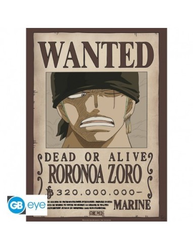 ONE PIECE - Set 2 Posters Chibi 52x38 - Wanted Zoro & Sanji 3665361110132 ONE PIECE - Set 2 Posters Chibi 52x38 - Wanted Zoro & Sanji 3665361110132