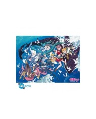 HATSUNE MIKU - Poster Chibi 52x38 - Miku & Amis Ocean HATSUNE MIKU - Poster Chibi 52x38 - Miku & Amis Ocean