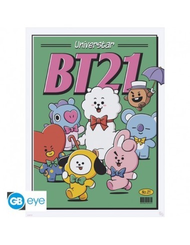 BT21 - Set 2 Posters Chibi 52x38 - BT21 Vintage Univertar 2 3665361088226 BT21 - Set 2 Posters Chibi 52x38 - BT21 Vintage Univertar 2 3665361088226