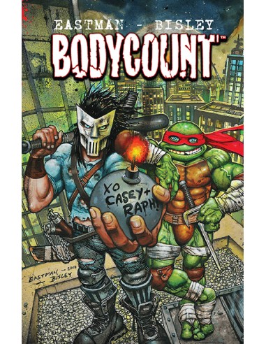 9788419972187,ECC,Las Tortugas Ninja: Bodycount, Americano, Kevin Eastman, Simon Bisley