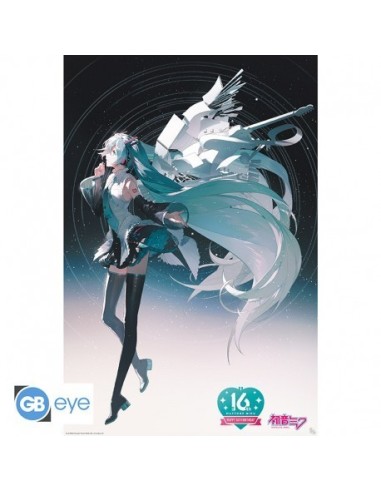 HATSUNE MIKU - Poster Maxi 91.5x61 - Happy 16th Birthday Miku  3665361126973 HATSUNE MIKU - Poster Maxi 91.5x61 - Happy 16th Birthday Miku  3665361126973