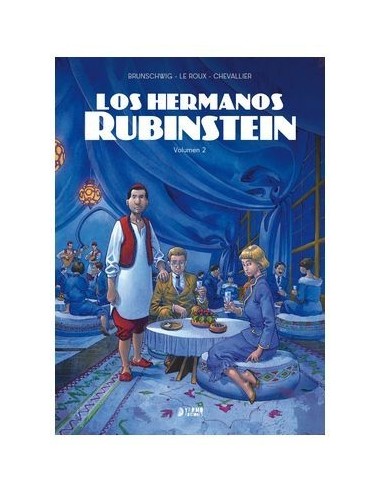LOS HERMANOS RUBINSTEIN 02 9788419986122 LOS HERMANOS RUBINSTEIN 02 9788419986122