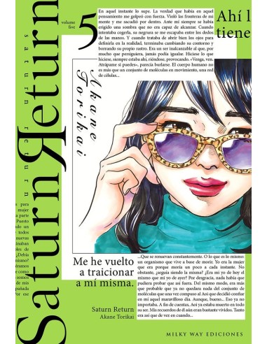 9788419914545 ,MILKY WAY ,SATURN RETURN 5, Manga, TORIKAI AKANE