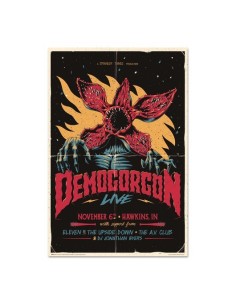 POSTER STRANGER THINGS - DEMOGORGON LIVE 8435497293703
