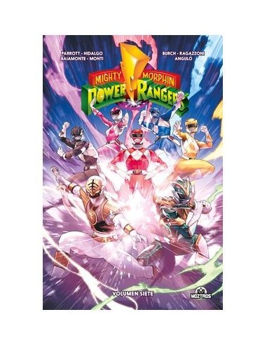 9788419903181,MOZTROS,MIGHTY MORPHIN POWER RANGERS Vol. 7, Americano, RYAN PARROTT