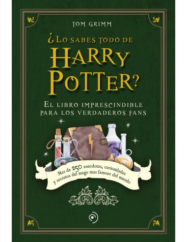 LO SABES TODO DE HARRY POTTER  9788419521040 LO SABES TODO DE HARRY POTTER  9788419521040