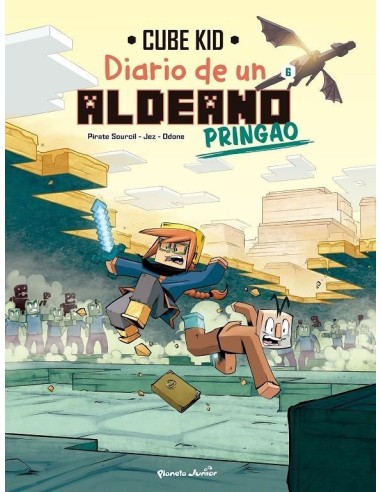 9788408277729,PLANETA JUNIOR,MINECRAFT DIARIO DE UN ALDEANO PRINGAO COMIC 6
Desconcierto en el End, AMERICANO, CUBE KID