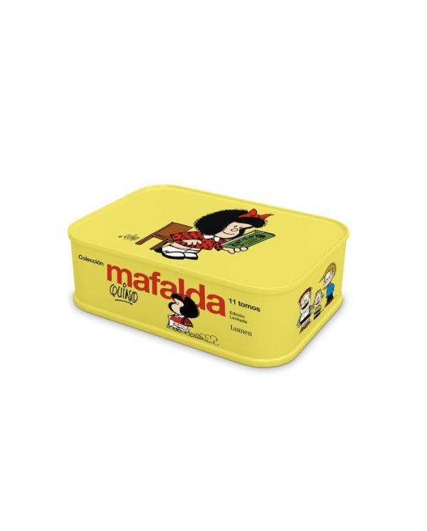 9788426428844,LUMEN,COLECCION MAFALDA 11 TOMOS EN UNA LATA EDICION LIMITADA, , QUINO