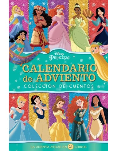 PRINCESAS. CALENDARIO DE ADVIENTO Coleccion de cuentos  9788418940262