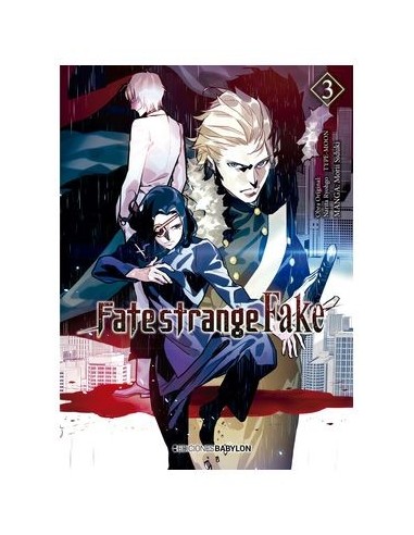 9788418612619,EDICIONES BABYLON,FATE/STRANGE FAKE 03, Manga, TAKESHI KAWAGUCHI 9788418612619,EDICIONES BABYLON,FATE/STRANGE FAKE 03, Manga, TAKESHI KAWAGUCHI