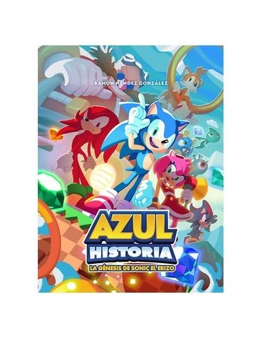 9788412596618,GTM EDICIONES,AZUL HISTORIA LA GENESIS DE SONIC EL ERIZO, , RAMON MENDEZ GONZALEZ 9788412596618,GTM EDICIONES,AZUL HISTORIA LA GENESIS DE SONIC EL ERIZO, , RAMON MENDEZ GONZALEZ