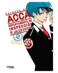 9788419903242,MOZTROS,ACCA DEPARTAMENTO DE INSPECCIÓN DE LOS 13 DISTRITOS - VOL. 02, Manga, NATSUME ONO 9788419903242,MOZTROS,ACCA DEPARTAMENTO DE INSPECCIÓN DE LOS 13 DISTRITOS - VOL. 02, Manga, NATSUME ONO