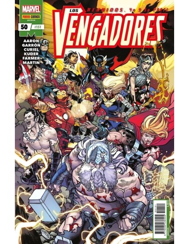 977000543600500151 PANINI    LOS VENGADORES 50 (151) JASON AARON 977000543600500151 PANINI    LOS VENGADORES 50 (151) JASON AARON