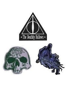 Set 3 parches Deathly Hallows Harry Potter  4895205600300