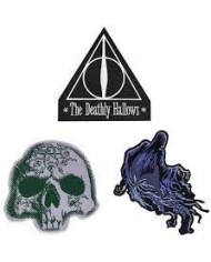 Set 3 parches Deathly Hallows Harry Potter  4895205600300