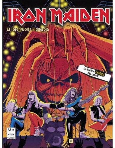 IRON MAIDEN LA NOVELA GRAFICA DEL ROCK (Novela grafica)