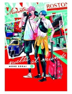 9788419986269,ARECHI,NUESTRA VUELTA AL MUNDO 01, Manga, Yaoi, MONE SORAI
