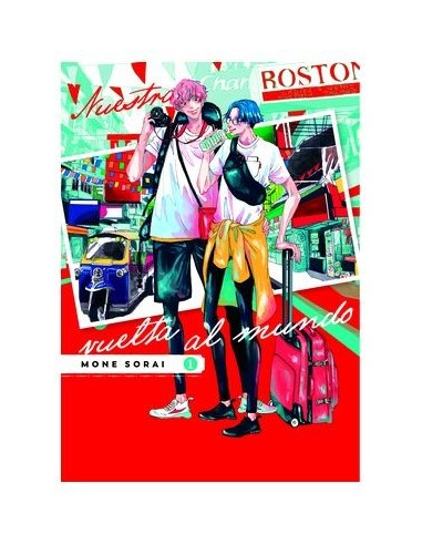 9788419986269,ARECHI,NUESTRA VUELTA AL MUNDO 01, Manga, Yaoi, MONE SORAI