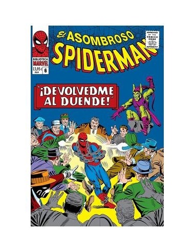 9788411509497,PANINI,BIBLIOTECA MARVEL 39. EL ASOMBROSO SPIDERMAN 06, Marvel, VARIOS AUTORES