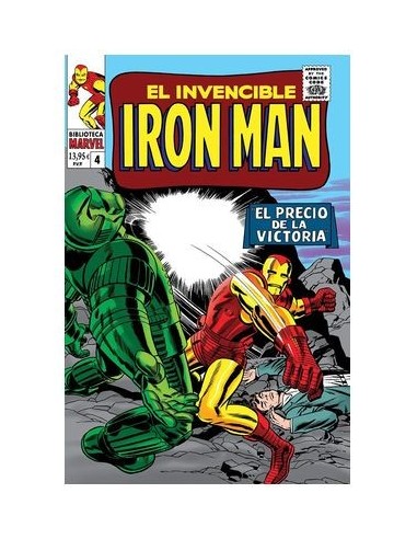 9788411509503,PANINI,BIBLIOTECA MARVEL 40. EL INVENCIBLE IRON MAN 04, Marvel, VARIOS AUTORES 9788411509503,PANINI,BIBLIOTECA MARVEL 40. EL INVENCIBLE IRON MAN 04, Marvel, VARIOS AUTORES