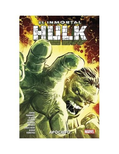 9788411509749,PANINI,MARVEL PREMIERE. EL INMORTAL HULK 11 APOCRIFO, Marvel, VARIOS AUTORES 9788411509749,PANINI,MARVEL PREMIERE. EL INMORTAL HULK 11 APOCRIFO, Marvel, VARIOS AUTORES