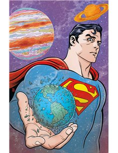 9788410108363,ECC,Superman: La era espacial (Grandes Novelas Gráficas de DC), DC Comics, Mark Russell, Mike Allred
