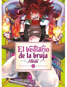 9788419412782,DISTRITO MANGA,EL BESTIARIO DE LA BRUJA 6, Manga, HACHI