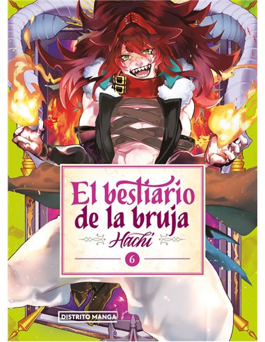 9788419412782,DISTRITO MANGA,EL BESTIARIO DE LA BRUJA 6, Manga, HACHI