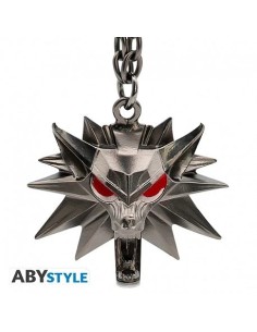 THE WITCHER - LLAVERO 3D "Wolf School Emblem" 3665361108177