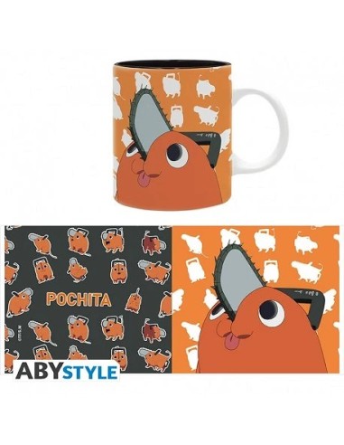 CHAINSAW MAN -TAZA - 320 ml - POCHITA  3665361127420 CHAINSAW MAN -TAZA - 320 ml - POCHITA  3665361127420