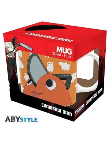 CHAINSAW MAN -TAZA - 320 ml - POCHITA  3665361127420 CHAINSAW MAN -TAZA - 320 ml - POCHITA  3665361127420