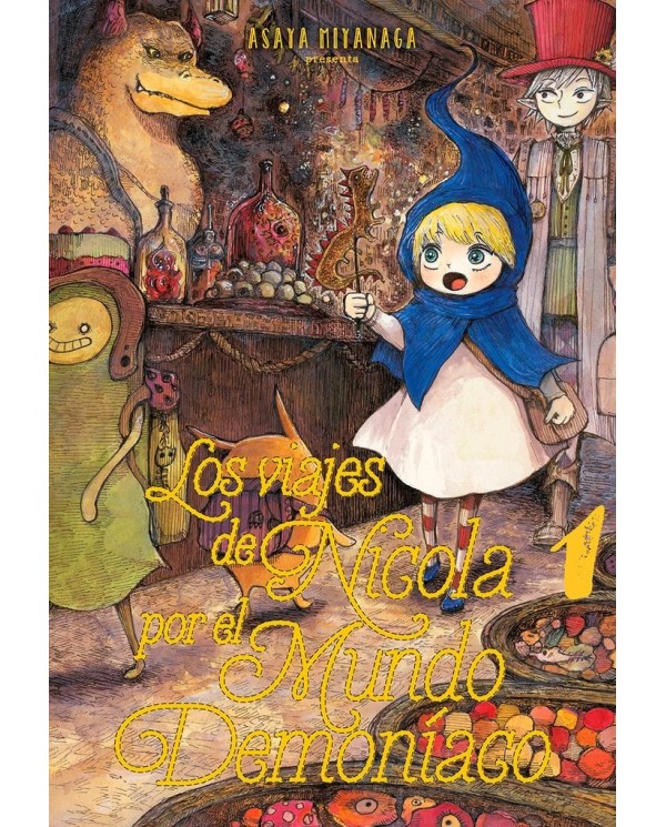 9788419914767 ,MILKY WAY,LOS VIAJES DE NICOLA POR EL MUNDO DEMONIACO 1, Manga, MIYANAGA ASAYA