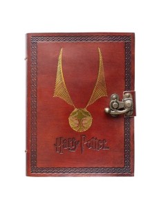 CUADERNO DE CUERO HARRY POTTER  8435497292041