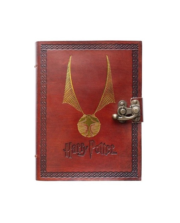 CUADERNO DE CUERO HARRY POTTER  8435497292041