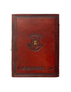 CUADERNO DE CUERO HARRY POTTER  8435497292041