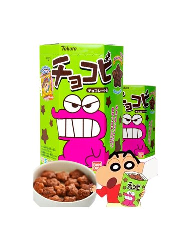 Snack de Chocolate Shin Chan Chocobi con Sticker 4543112882783